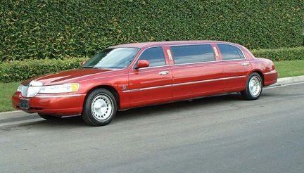 MONSTERSUV.COM - Red 6 Passenger Limousine