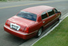 MONSTERSUV.COM - 6 Passenger Red Lincoln Limousine